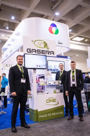 Gasera Booth at Photonics West 2017 in san Francisco