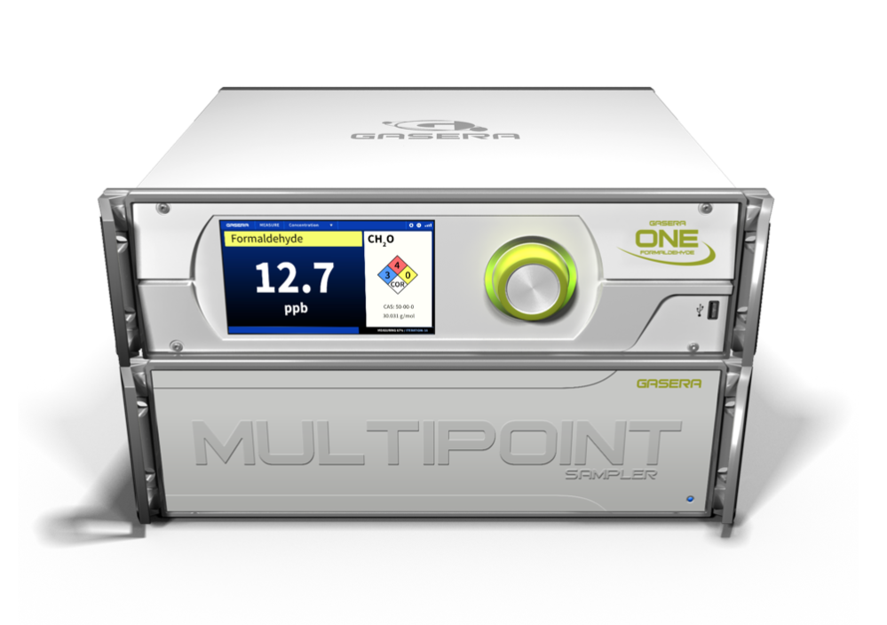 GASERA ONE FORMALDEHYDE in connection with MULTIPOINT SAMPLER